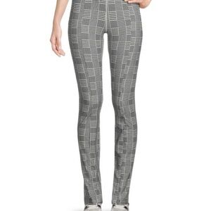 L*Space Women's Black and White Plaid Leggings